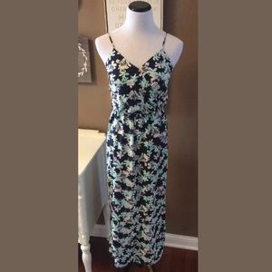 Banana Republic Floral Summer Dress Women's SZ 0
